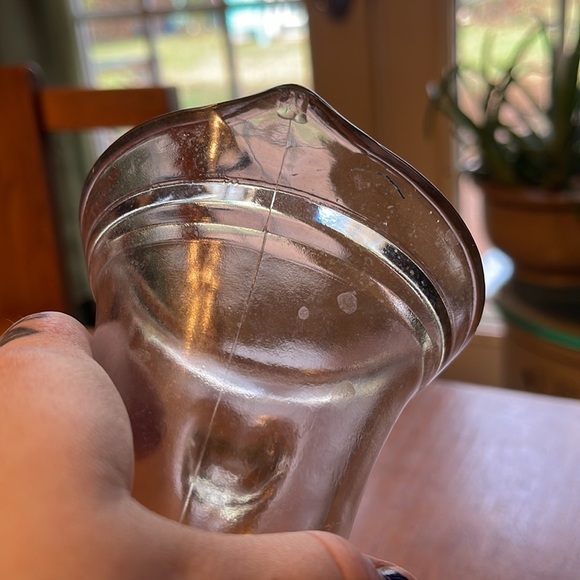 Vintage Mid Century Gingham Pitcher Yellow Pitcher Lemonade Pitcher - Picture 5 of 5